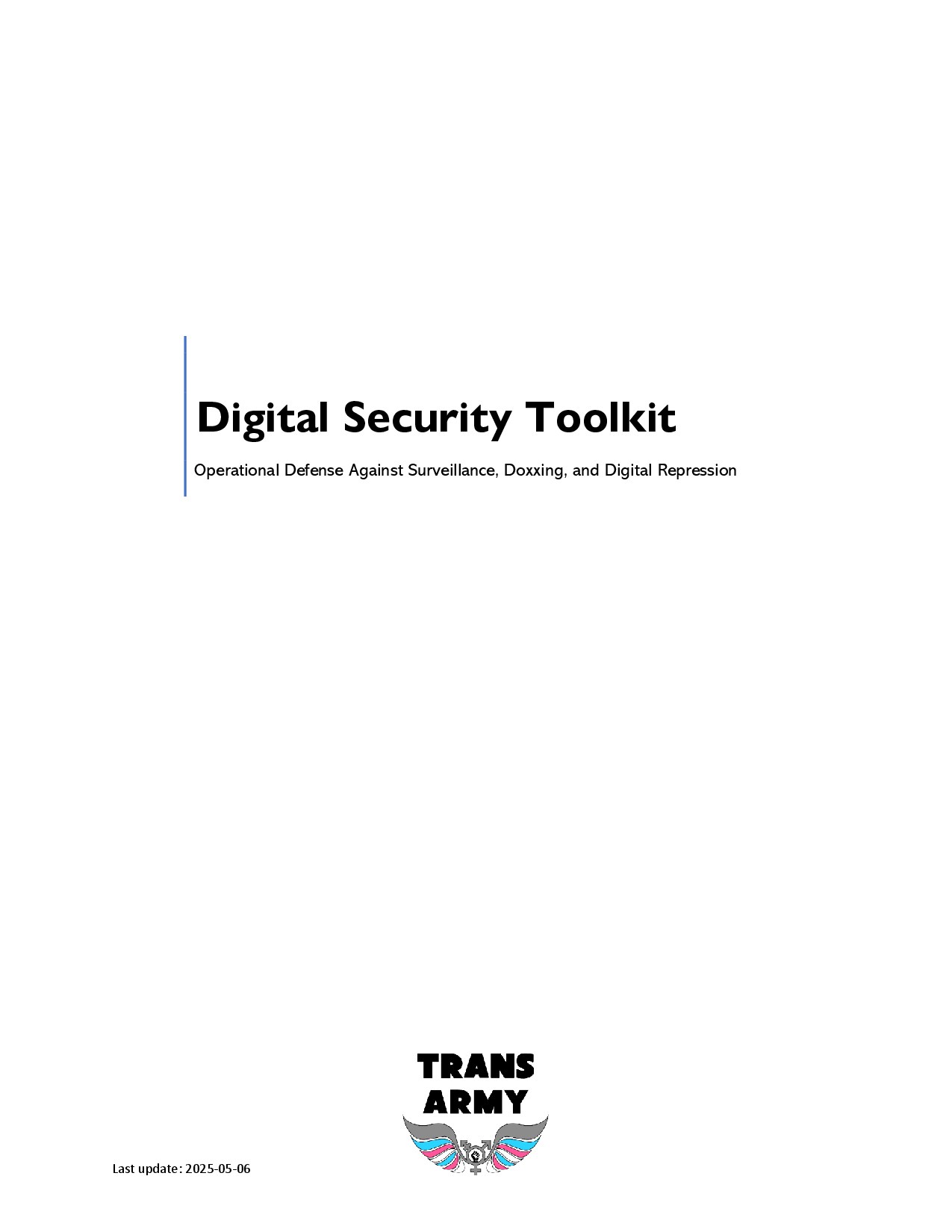 Digital Security Toolkit