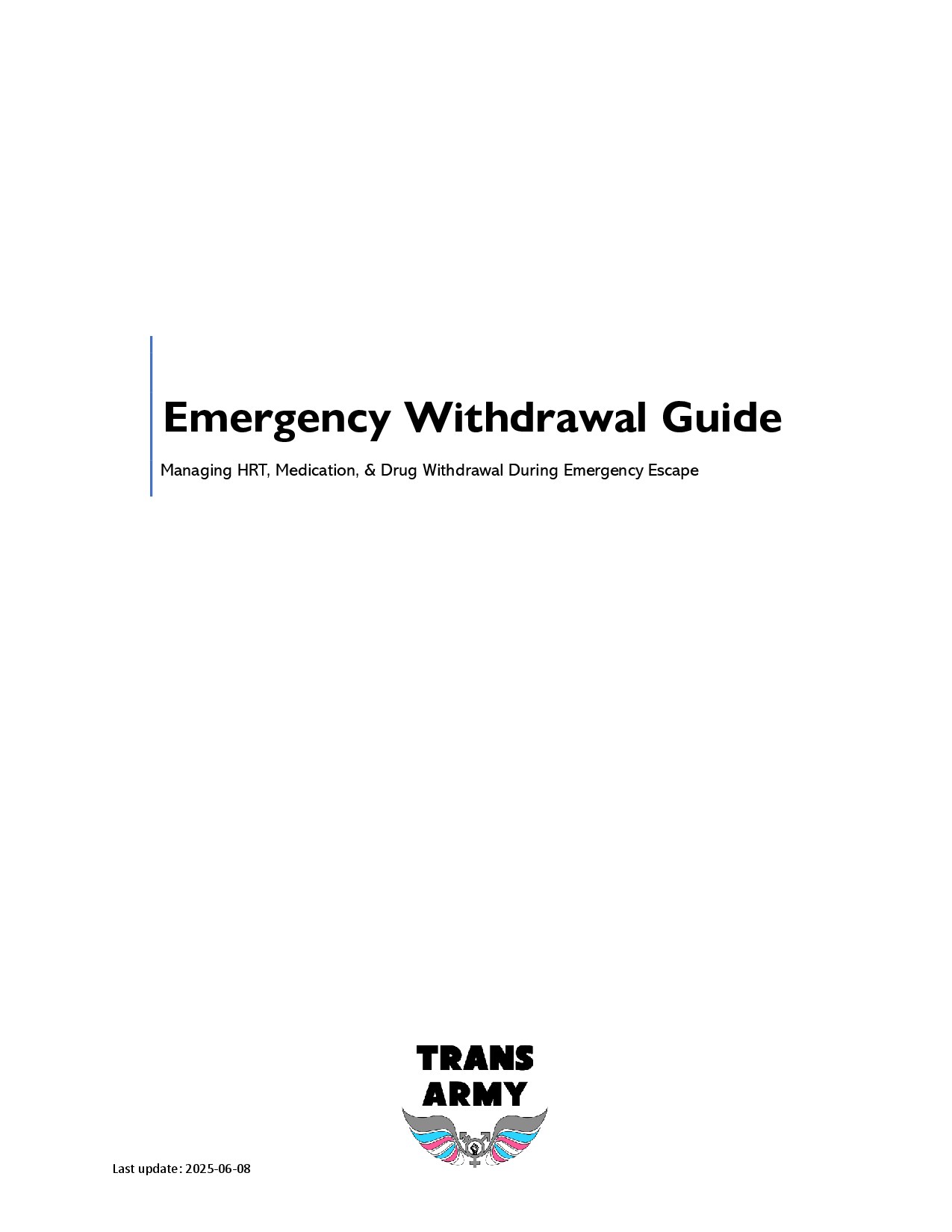 Emergency Withdrawal Guide