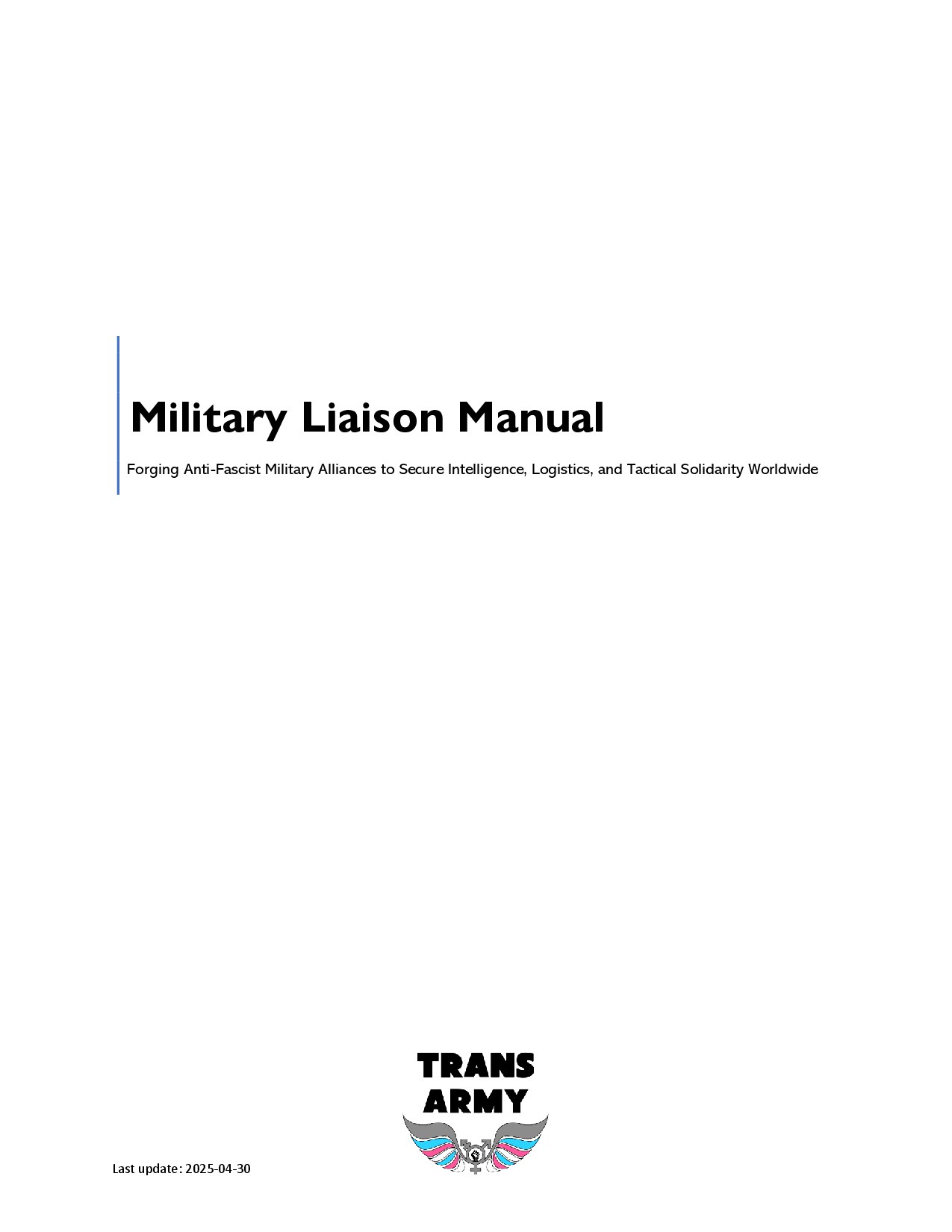 Liaison – Military Toolkit