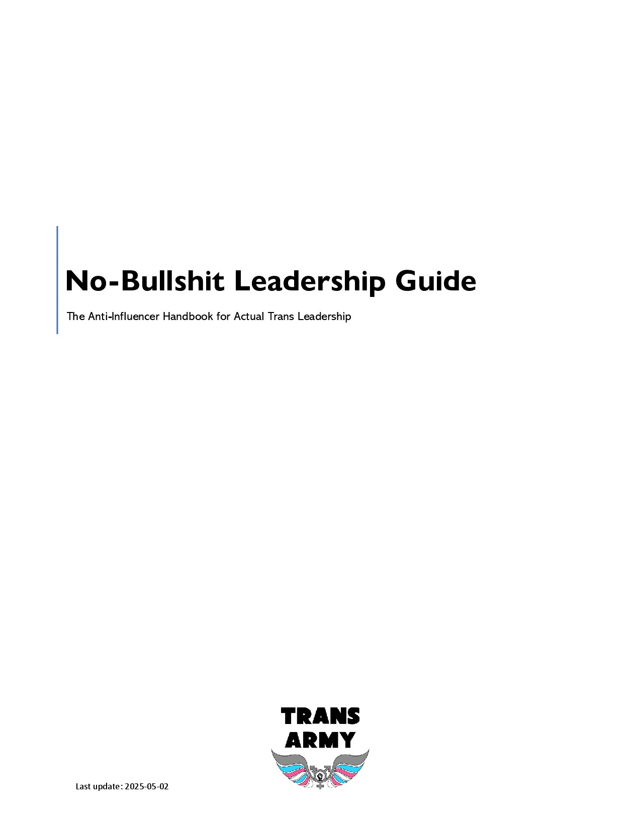 No-Bullshit Leadership Guide